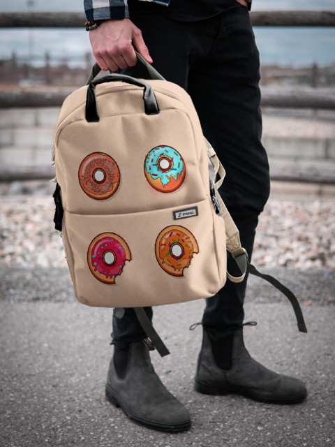Produkt przykładowy: Plecak Pako, Yum Donuts 27L Produkt przykładowy: Plecak Pako, Yum Donuts 27L