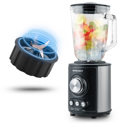 Blender kielichowy 800W BD-751 Berdsen czarny Blender kielichowy 800W BD-751 Berdsen czarny