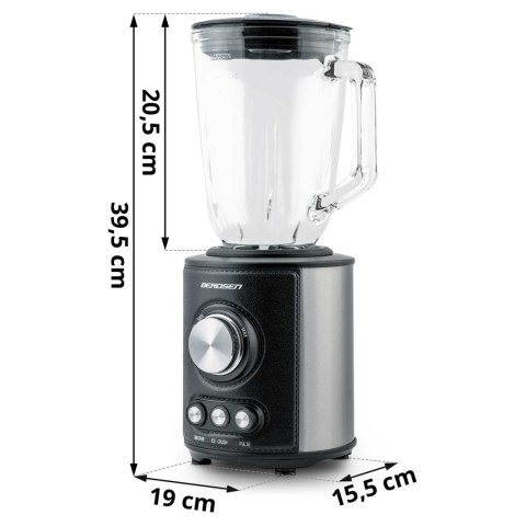 Blender kielichowy 800W BD-751 Berdsen czarny Blender kielichowy 800W BD-751 Berdsen czarny