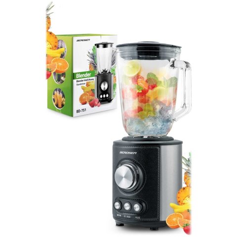 Blender kielichowy 800W BD-751 Berdsen czarny Blender kielichowy 800W BD-751 Berdsen czarny