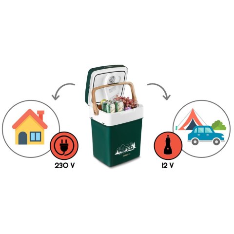 Lodówka turystyczna Berdsen Icemax 29 litry tryb ECO - zielona Lodówka turystyczna Berdsen Icemax 29 litry tryb ECO - zielona