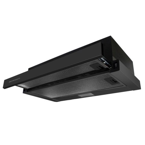 Okap kuchenny teleskopowy 50cm czarny BT-238 Okap kuchenny teleskopowy 50cm czarny BT-238
