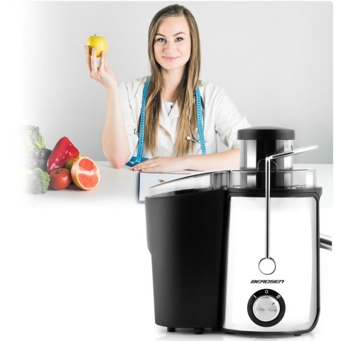 Sokowirówka 600W BD-750 Berdsen czarna Sokowirówka 600W BD-750 Berdsen czarna