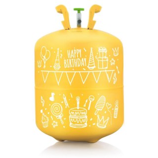 Butla z helem 0,20m3 z balonami i wstążką Ricokids