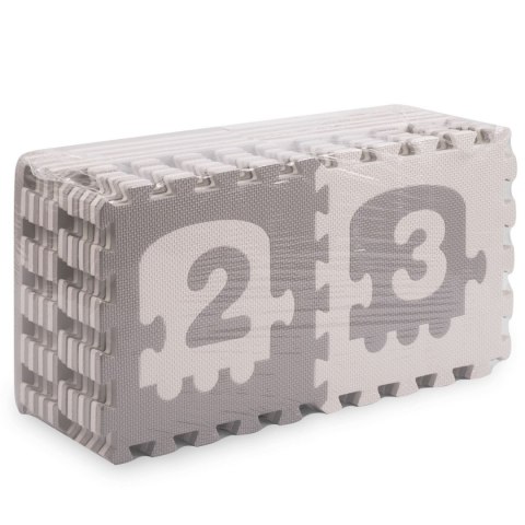 Duża mata piankowa, puzzle, pociąg, literki 36 szt Duża mata piankowa, puzzle, pociąg, literki 36 szt