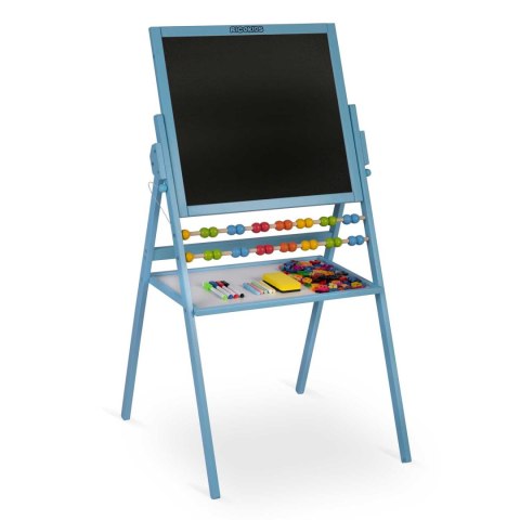 Magnetyczna kredowa tablica obrotowa Ricokids - niebieska Magnetyczna kredowa tablica obrotowa Ricokids - niebieska