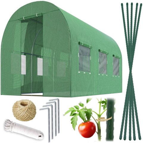 Tunel ogrodowy 2 x 3,5 m (7m2) Plonos Tunel ogrodowy 2 x 3,5 m (7m2) Plonos