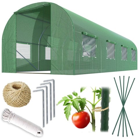 Tunel ogrodowy 3 x 4,5 m (13,5m2) Plonos Tunel ogrodowy 3 x 4,5 m (13,5m2) Plonos