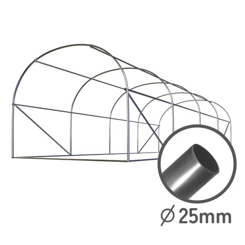 Tunel ogrodowy 3 x 4,5 m (13,5m2) Plonos Tunel ogrodowy 3 x 4,5 m (13,5m2) Plonos