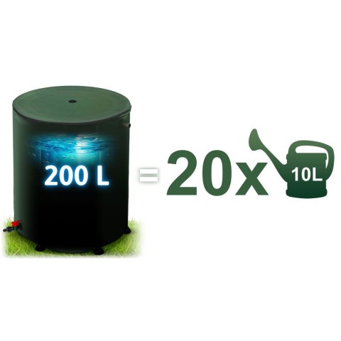 Zbiornik na deszczówkę 200 l Plonos PL-520 Zbiornik na deszczówkę 200 l Plonos PL-520