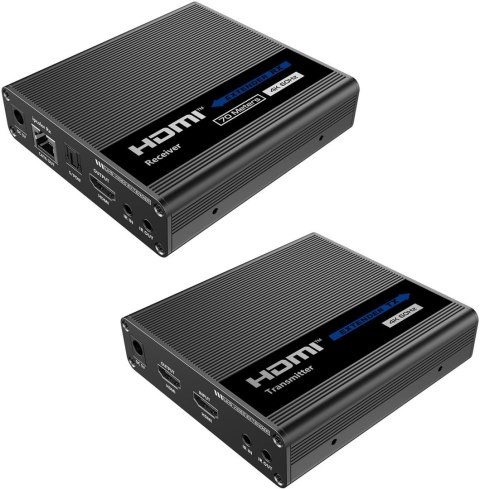 Konwerter HDMI na LAN KASKADA 4K Spacetronik IP SPH-676C - zestaw Konwerter HDMI na LAN KASKADA 4K Spacetronik IP SPH-676C - zestaw