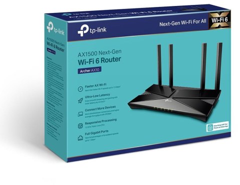 ROUTER TP-LINK ARCHER AX10 Wi-Fi 6 ROUTER TP-LINK ARCHER AX10 Wi-Fi 6