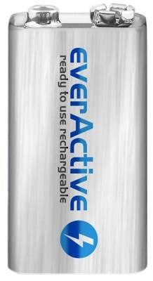 Akumulatorek 6F22 Ni-MH everActive 9V 250mAh Silver Line (1 szt.) Akumulatorek 6F22 Ni-MH everActive 9V 250mAh Silver Line (1 szt.)