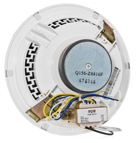 GŁOŚNIK SUFITOWY PODTYNKOWY HQM HQM-SOZ10 10W 100V BIAŁY GŁOŚNIK SUFITOWY PODTYNKOWY HQM HQM-SOZ10 10W 100V BIAŁY