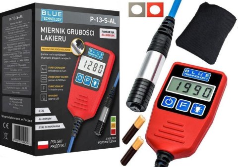 Miernik grubości lakieru Blue Technology P-13-S-AL Miernik grubości lakieru Blue Technology P-13-S-AL