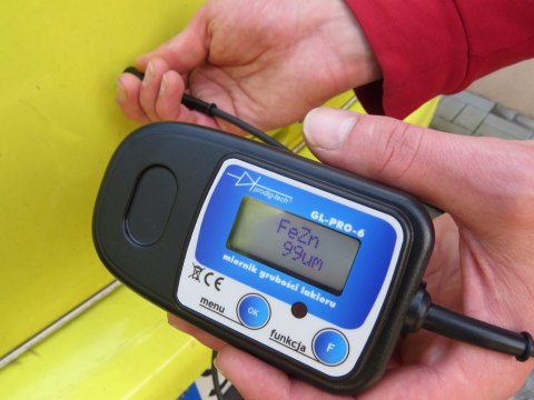 Miernik grubości lakieru Prodig-Tech GL-PRO-6-FAZ Fe-AL-Zn sonda na przewodzie ie. Miernik grubości lakieru Prodig-Tech GL-PRO-6-FAZ Fe-AL-Zn sonda na przewodzie ie.