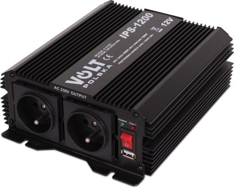 PRZETWORNICA VOLT POLSKA IPS-1200 12V 230V 800/1200W PRZETWORNICA VOLT POLSKA IPS-1200 12V 230V 800/1200W