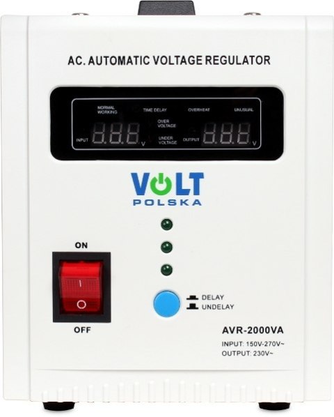 STABILIZATOR NAPIĘCIA VOLT POLSKA AVR 2000 STABILIZATOR NAPIĘCIA VOLT POLSKA AVR 2000