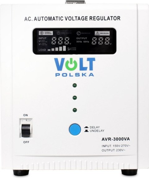 STABILIZATOR NAPIĘCIA VOLT POLSKA AVR 3000 STABILIZATOR NAPIĘCIA VOLT POLSKA AVR 3000