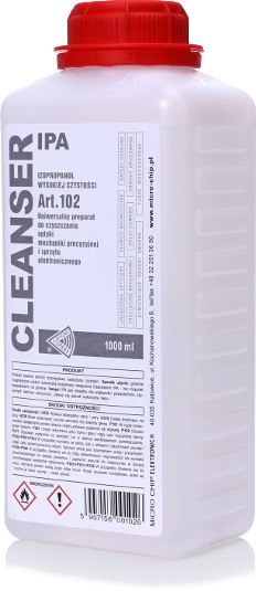 ALKOHOL IZOPROPANOL CLEANSER IPA 1 LITR ALKOHOL IZOPROPANOL CLEANSER IPA 1 LITR