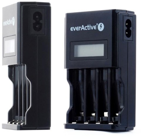 Ładowarka procesorowa do akumulatorków AA/AAA everActive NC-450 LCD Ładowarka procesorowa do akumulatorków AA/AAA everActive NC-450 LCD