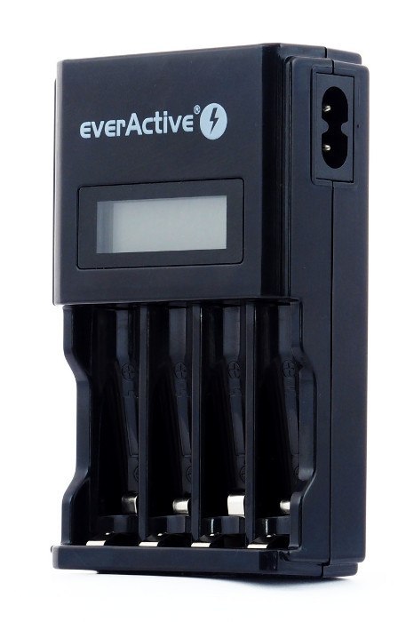 Ładowarka procesorowa do akumulatorków AA/AAA everActive NC-450 LCD Ładowarka procesorowa do akumulatorków AA/AAA everActive NC-450 LCD