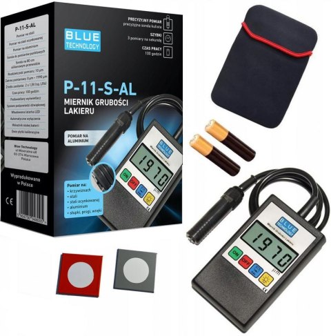 Miernik grubości lakieru Blue Technology P-11-S-AL Miernik grubości lakieru Blue Technology P-11-S-AL
