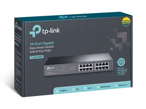 SWITCH TP-LINK TL-SG1016PE (POE) SWITCH TP-LINK TL-SG1016PE (POE)