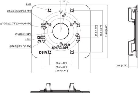 UCHWYT DAHUA PFA152-E UCHWYT DAHUA PFA152-E