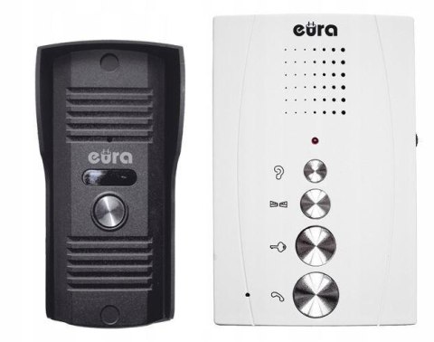 DOMOFON EURA ADP-11A3 ''INVITO'' b/słuchawkowy biały DOMOFON EURA ADP-11A3 ''INVITO'' b/słuchawkowy biały