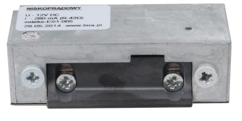 Elektrozaczep Bira Vidos 12VDC symetryczny R5 Elektrozaczep Bira Vidos 12VDC symetryczny R5