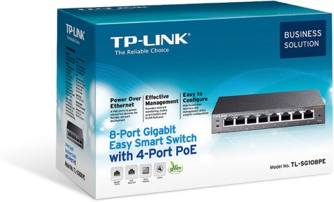 SWITCH TP-LINK TL-SG108PE SWITCH TP-LINK TL-SG108PE