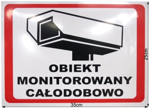 TABLICA OBIEKT MONITOROWANY 6586 TABLICA OBIEKT MONITOROWANY 6586