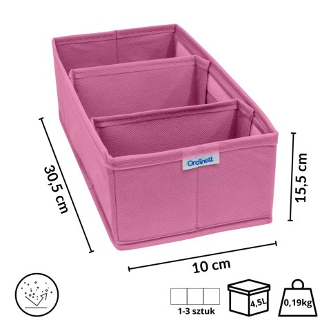 BLOSSOM duży organizer do szufaldy 30,5x15,5x10cm BLOSSOM duży organizer do szufaldy 30,5x15,5x10cm