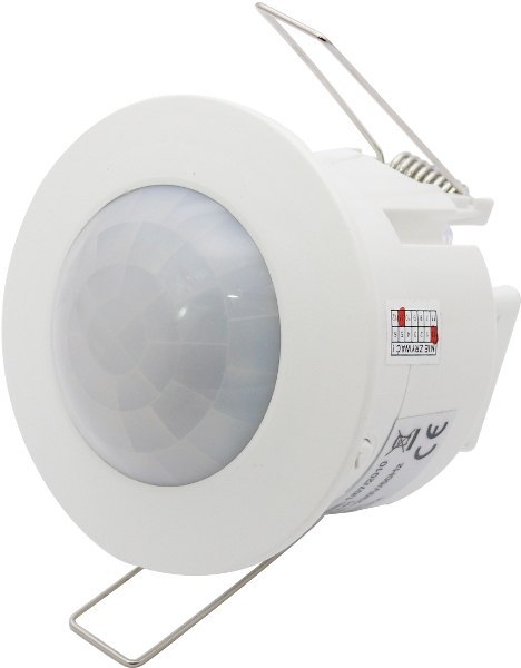 Czujnik ruchu podczerwieni ORNO OR-CR-207 podtynkowy 360° IP20 Czujnik ruchu podczerwieni ORNO OR-CR-207 podtynkowy 360° IP20