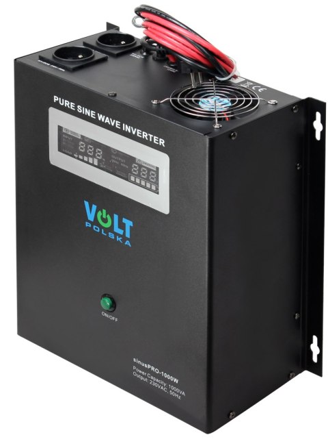 PRZETWORNICA VOLT POLSKA SINUSPRO-1000W 12V 700/1000W PRZETWORNICA VOLT POLSKA SINUSPRO-1000W 12V 700/1000W
