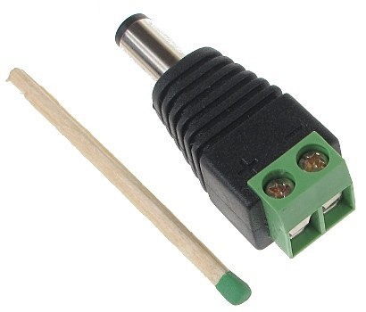 SZYBKOZŁĄCZE S-55 WTYK ZAS. DC 2.1/5.5 SZYBKOZŁĄCZE S-55 WTYK ZAS. DC 2.1/5.5
