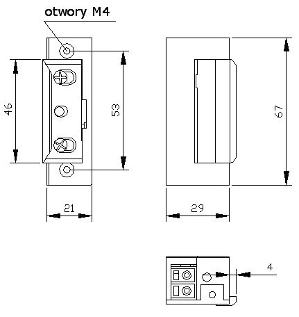 ZACZEP ELEKTRA R4 Z BLOKADĄ SYMETRYCZNY ZACZEP ELEKTRA R4 Z BLOKADĄ SYMETRYCZNY