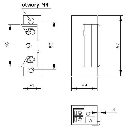 ZACZEP ELEKTRA R4 Z PAMIĘCIĄ Z BLOKADĄ SYMETRYCZNY 24V ZACZEP ELEKTRA R4 Z PAMIĘCIĄ Z BLOKADĄ SYMETRYCZNY 24V