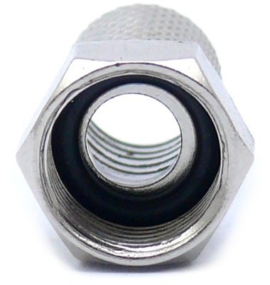 Złącze F 6.8 mm z uszczelką Złącze F 6.8 mm z uszczelką