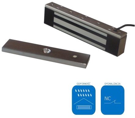 Zwora elektromagnetyczna SCOT EL-800WS zew. Zwora elektromagnetyczna SCOT EL-800WS zew.