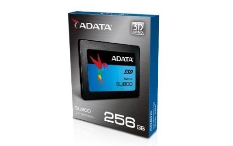 ADATA | Ultimate SU800 | 256 GB | Format dysku SSD 2,5" | Interfejs SSD SATA | Prędkość odczytu 560 MB/s | Prędkość zapisu 520 M ADATA | Ultimate SU800 | 256 GB | Format dysku SSD 2,5" | Interfejs SSD SATA | Prędkość odczytu 560 MB/s | Prędkość zapisu 520 M