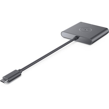 Adapter wideo Dell | 19-pinowe HDMI typu A | 20-pinowe DisplayPort | 24-pinowe USB-C (tylko zasilanie) | żeńskie | 24-pinowe USB Adapter wideo Dell | 19-pinowe HDMI typu A | 20-pinowe DisplayPort | 24-pinowe USB-C (tylko zasilanie) | żeńskie | 24-pinowe USB
