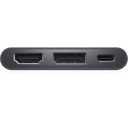 Adapter wideo Dell | 19-pinowe HDMI typu A | 20-pinowe DisplayPort | 24-pinowe USB-C (tylko zasilanie) | żeńskie | 24-pinowe USB Adapter wideo Dell | 19-pinowe HDMI typu A | 20-pinowe DisplayPort | 24-pinowe USB-C (tylko zasilanie) | żeńskie | 24-pinowe USB