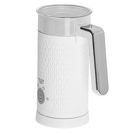 Adler | AD 4494 | Spieniacz do mleka | 500 W | Spieniacz do mleka | Biały Adler | AD 4494 | Spieniacz do mleka | 500 W | Spieniacz do mleka | Biały