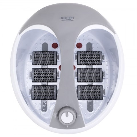 Adler | Masażer do stóp | AD 2177 | Gwarancja 24 miesiące | 450 W | Ilość akcesoriów w zestawie | Biały/Srebrny Adler | Masażer do stóp | AD 2177 | Gwarancja 24 miesiące | 450 W | Ilość akcesoriów w zestawie | Biały/Srebrny