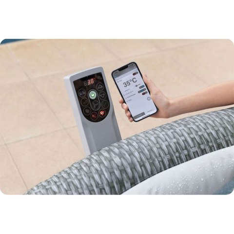 Dmuchane SPA Lay-Z Bali Grey 6 osobowe Bestway 6001N Dmuchane SPA Lay-Z Bali Grey 6 osobowe Bestway 6001N