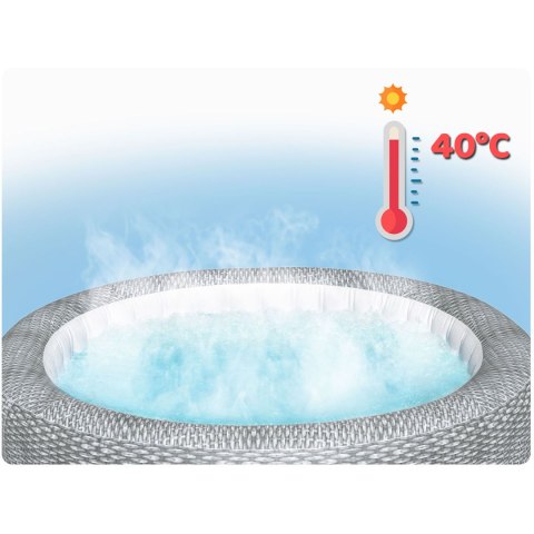 Dmuchane SPA Lay-Z Bali Grey 6 osobowe Bestway 6001N Dmuchane SPA Lay-Z Bali Grey 6 osobowe Bestway 6001N