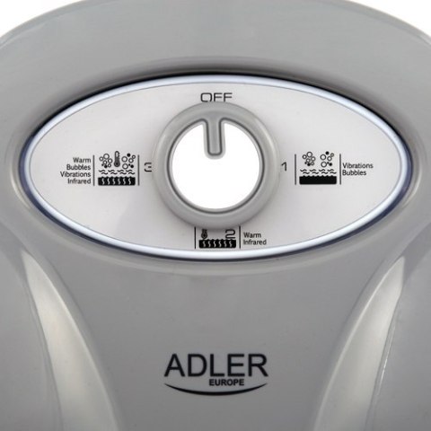 Adler | Masażer do stóp | AD 2167 | Biały/Szary Adler | Masażer do stóp | AD 2167 | Biały/Szary