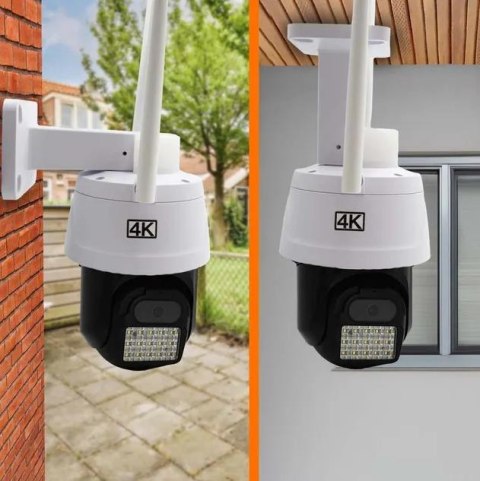 Kamera IP ORLLO Z17 Ultra 4K zewnętrzna obrotowa GSM na kartę SIM Kamera IP ORLLO Z17 Ultra 4K zewnętrzna obrotowa GSM na kartę SIM